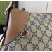 Gucci GG Emblem large shoulder bag GU815217-CA-brown