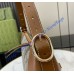 Gucci GG Emblem large shoulder bag GU815217-CA-brown