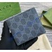 Gucci leather interior bi-fold wallet GUW768243-black-green