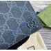 Gucci leather interior bi-fold wallet GUW768243-black-green