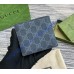 Gucci leather interior bi-fold wallet GUW768243-black-wine