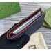 Gucci leather interior bi-fold wallet GUW768243-black-wine