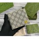 Gucci leather interior bi-fold wallet GUW768243-yellow