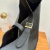 Saint Laurent le 5 à 7 hobo in grained leather YSL793088-black