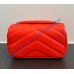 Saint Laurent LOULOU MINI in lambskin YSL821749-orange