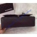 Chanel Small Classic Flap Bag in Black Caviar Leather with silver hardware