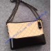 Chanel Gabrielle Hobo Bag Beige Black