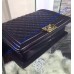 Chanel Boy Large Quilted Flap Bag in Black