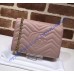 GG Marmont Pink matelasse mini bag