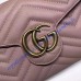 GG Marmont Pink matelasse mini bag
