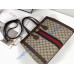 Ophidia GG medium top handle bag in Supreme Canvas