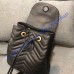 GG Marmont Black matelassé backpack