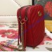 Gucci GG Marmont Mini Shoulder Bag Red
