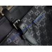 Gucci Black Nylon Guccissima Light Medium Tote