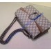 Gucci Dionysus GG Supreme Medium Shoulder Bag with Tan Suede Detail