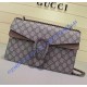Gucci Dionysus GG Supreme Medium Shoulder Bag with Tan Suede Detail
