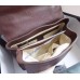 Gucci GG Marmont Leather Shoulder Bag GU401173-brown