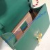 Sylvie Green Leather Mini Bag