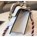 Gucci Sylvie White Leather Mini Bag