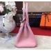 Hermes Birkin 35cm in Rose Sakura Togo leather Palladium Hardware