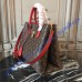 Monogram Canvas Flower Tote Coquelicot M43553