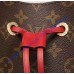 Louis Vuitton Monogram Canvas Neonoe Red
