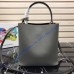 Prada North South Double Bag Gray
