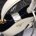 North South Double Bag White