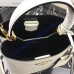 North South Double Bag White