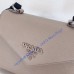 Monochrome Saffiano leather bag Nude Pink