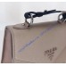 Monochrome Saffiano leather bag Nude Pink