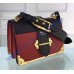 Prada Cahier Bag Red and Black
