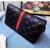 Black Signature Web zip around wallet
