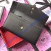 Sylvie leather continental wallet Black