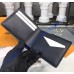 Dark Infinity Leather Multiple Wallet M63235