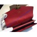 Louis Vuitton Pallas Wallet Red