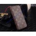 Monogram Canvas Clemence Wallet Fuchsia M60742