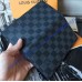Damier Graphite Alexandre Wallet Bordeaux N64421