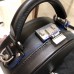 Small MICA hatbox in black leather