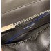 Small Loulou Chain Bag in Black Y Matelasse Leather