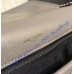 Saint Laurent Large Niki Chain Bag in Crinkled and Quilted Gray Leather
