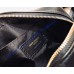 Saint Laurent Chevron Lou Belt Bag Black