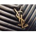 Lou Camera Bag in Black Matelasse Leather