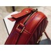 Saint Laurent Lou Camera Bag in Red Matelasse Leather