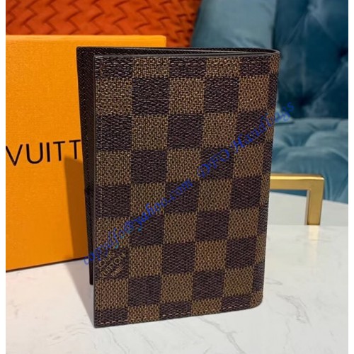 Louis Vuitton Damier Ebene Passport Cover N64412 – LuxTime DFO Handbags