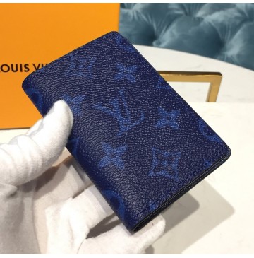 Louis Vuitton Pocket Organizer Cobalt M30301 – LuxTime DFO Handbags