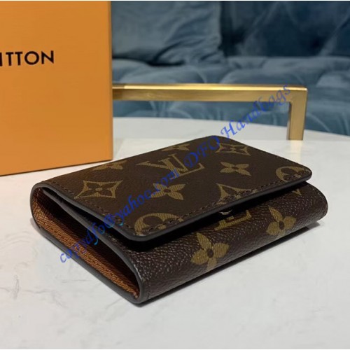 Louis Vuitton Monogram Canvas Enveloppe Carte de visite M63801-brown ...