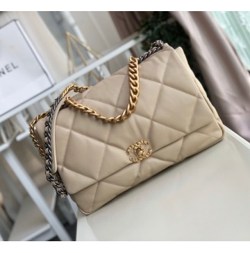Chanel 19 Maxi Flap Bag C1162-tan – LuxTime DFO Handbags