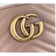 Gucci GG Marmont small matelasse shoulder bag GU447632A-tan