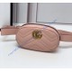 Gucci GG Marmont Matelasse Leather Belt Bag GU476434-pink